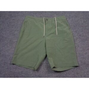 Faherty All Day Short Men's 33x9 Green Performance Stretch W Drawstring